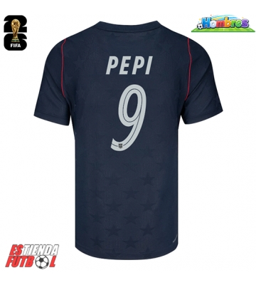 Estados Unidos Ricardo Pepi #9 Segunda Equipación Mundial 2026 Manga Corta